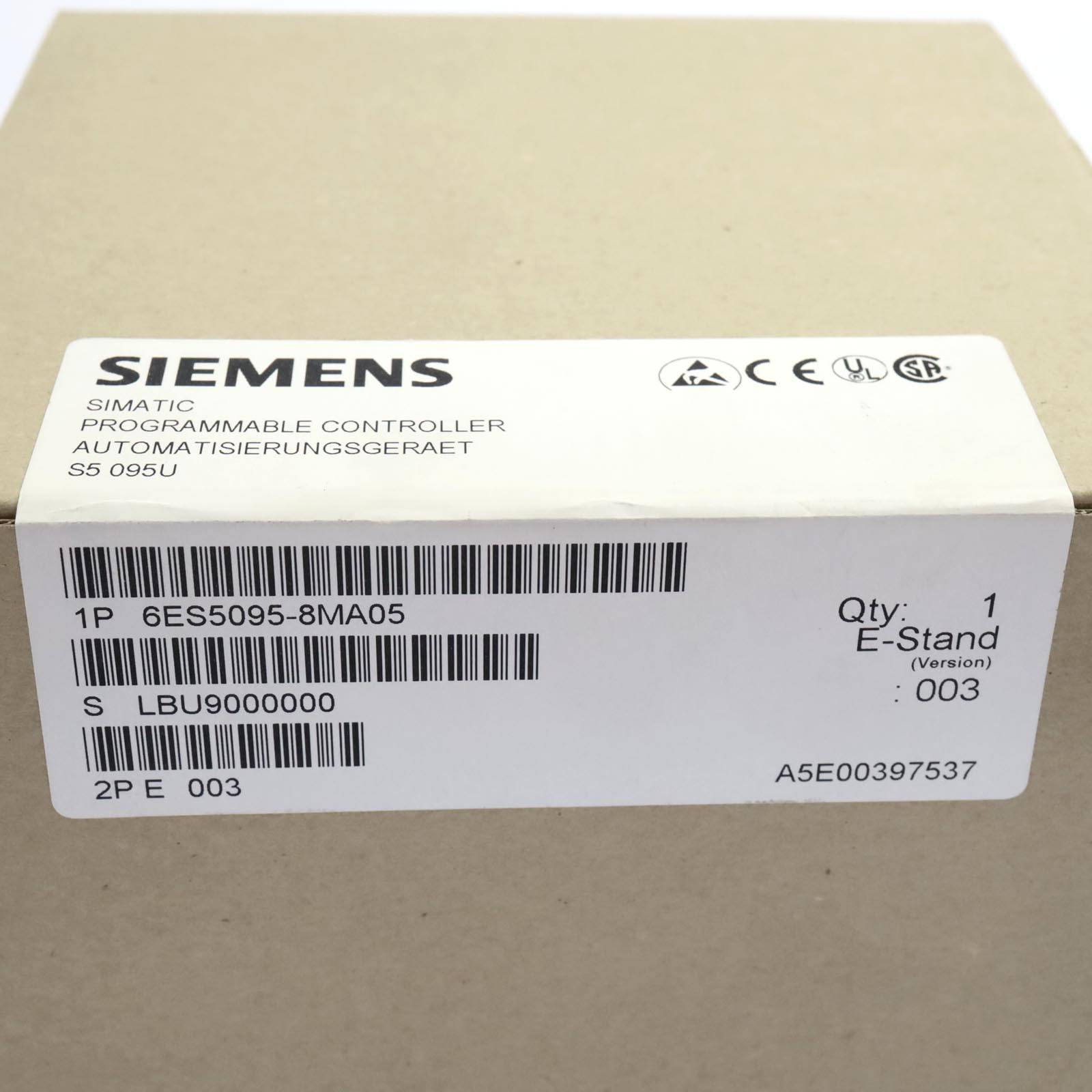 Simatic S5 CPU095 6ES5 095-8MA05 SIE-1