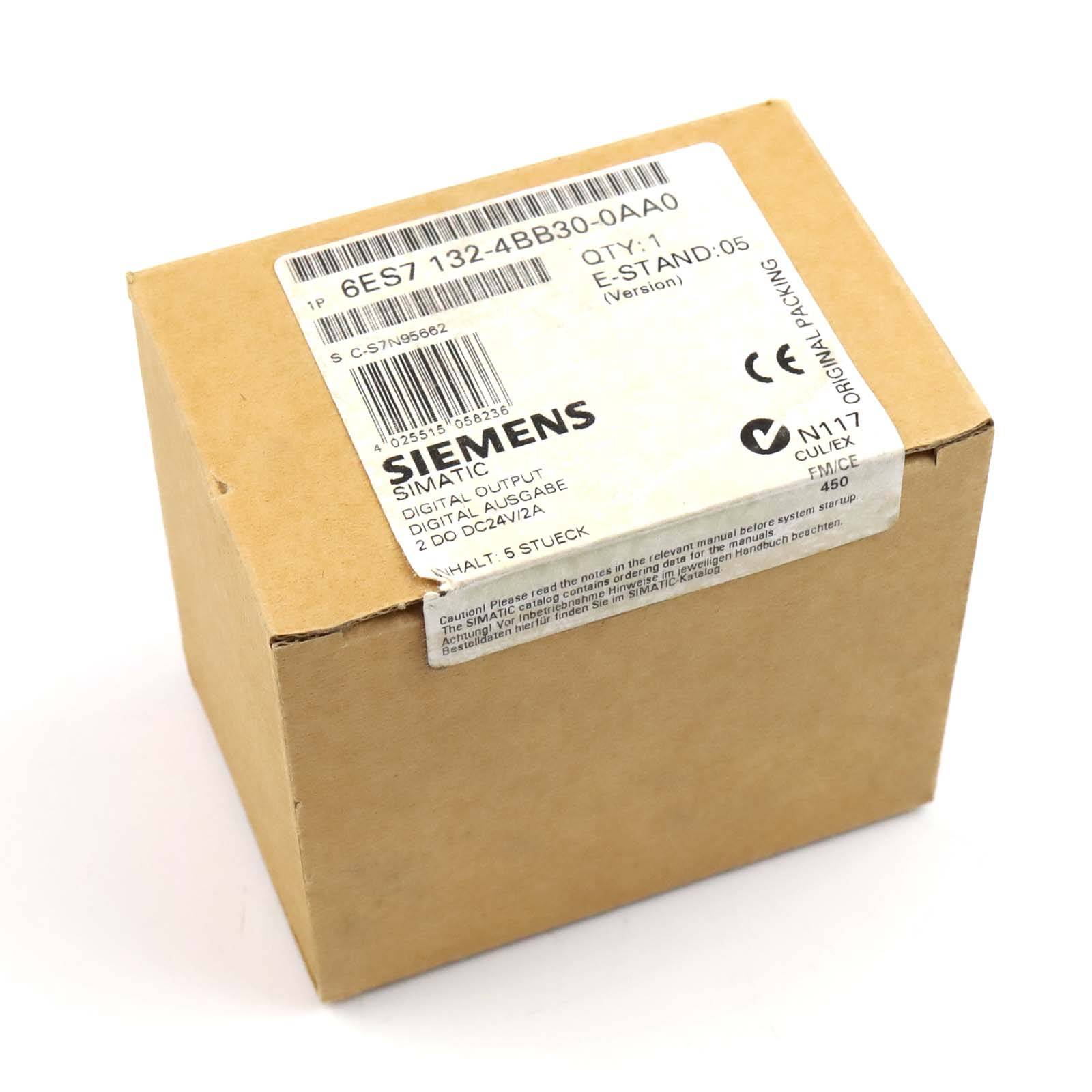 Simatic S7 ET200S 6ES7 132-4BB30-0AA0 (5Stk.) SIE