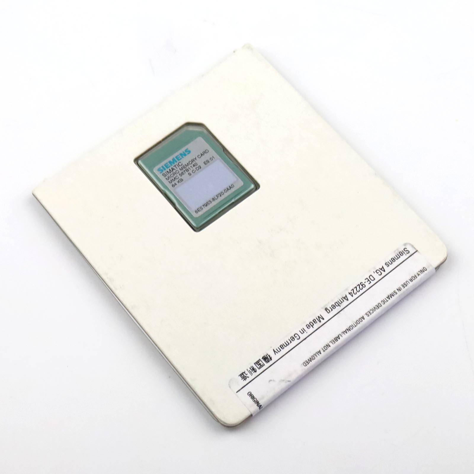 Siemens simatic S7 Micro Memory Card 6ES7 953-8LF20-0AA0 ( 6ES7953-8LF20-0AA0 ) E1-2