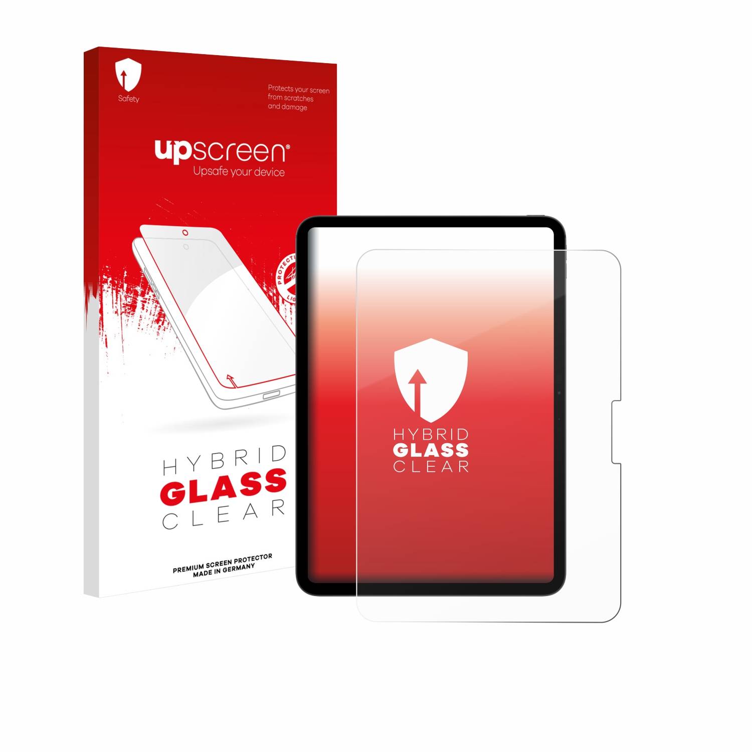upscreen Schutzglas für Apple iPad Pro 11" M5 2025 Schutzfolie Panzer Folie Glas Display Schutz klar-0