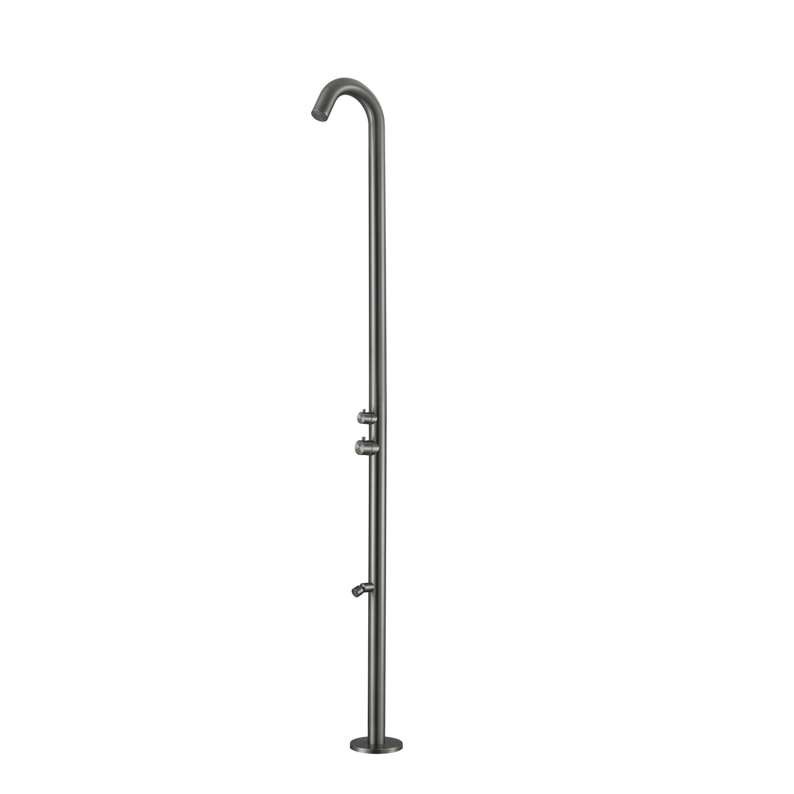 Eichenwald Modell 70 Gartendusche Sylt in Gun Metal