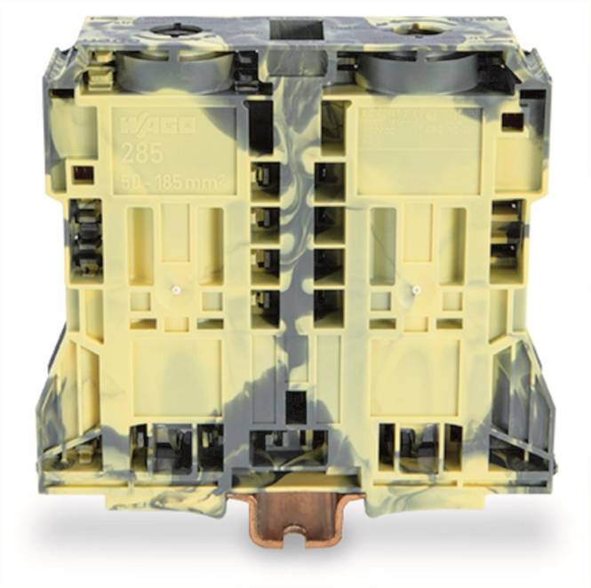 WAGO 285-1181 2-Leiter-Durchgangs- klemme,185 mm² (Inhalt 5 Stück) Industriematerial Reihenklemmen-0