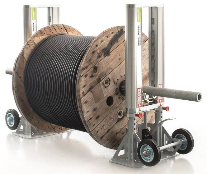 Lübbering RollProfi miniLift 90112 bis zu 4 Tonnen Install.Baumaterial Werkzeug Messgeräte-0