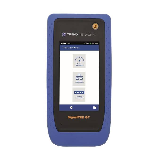TREND SignalTEK QT 10G Gigabit R166002 Kupfer-Qualifizierungstester Install.Baumaterial Netzw.-0