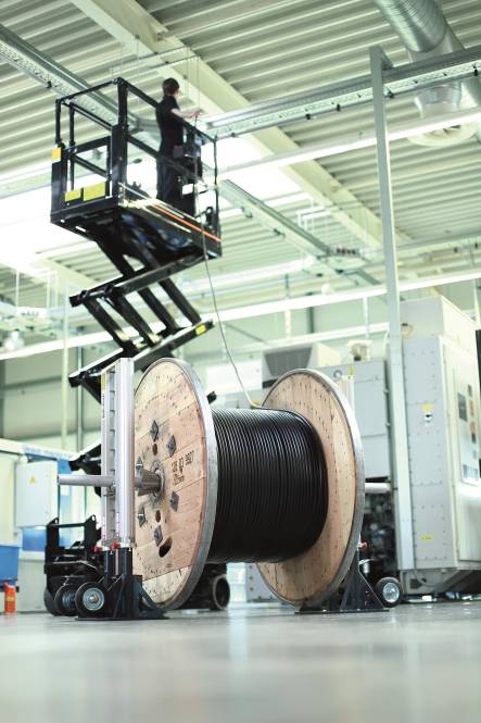 Lübbering RollProfi JUMBOLIFT 90121 bis zu 6 Tonnen Install.Baumaterial Werkzeug Messgeräte-0