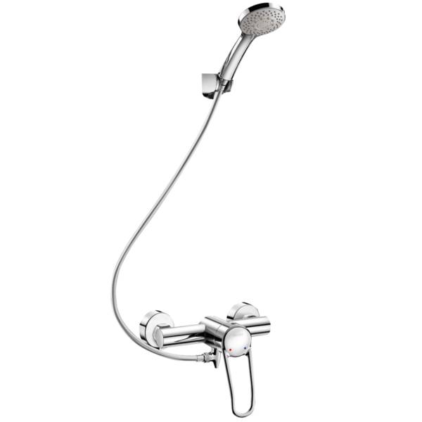 Delabie Duschsystem selbstentl. m. Armatur 2739S Securitouch, Stdd.