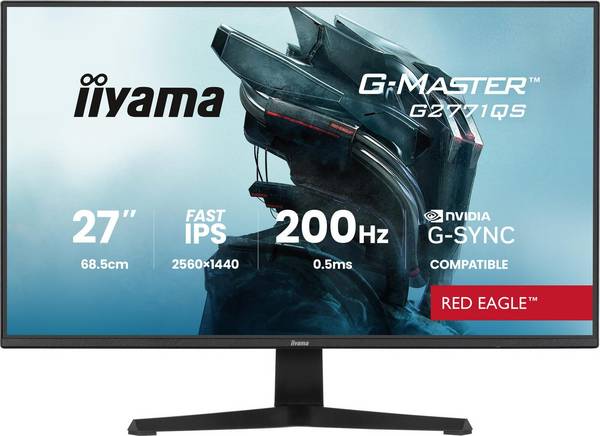 iiyama G-Master Red Eagle™ G2771QS-B1 68,6 cm (27"") G2771QS-B1