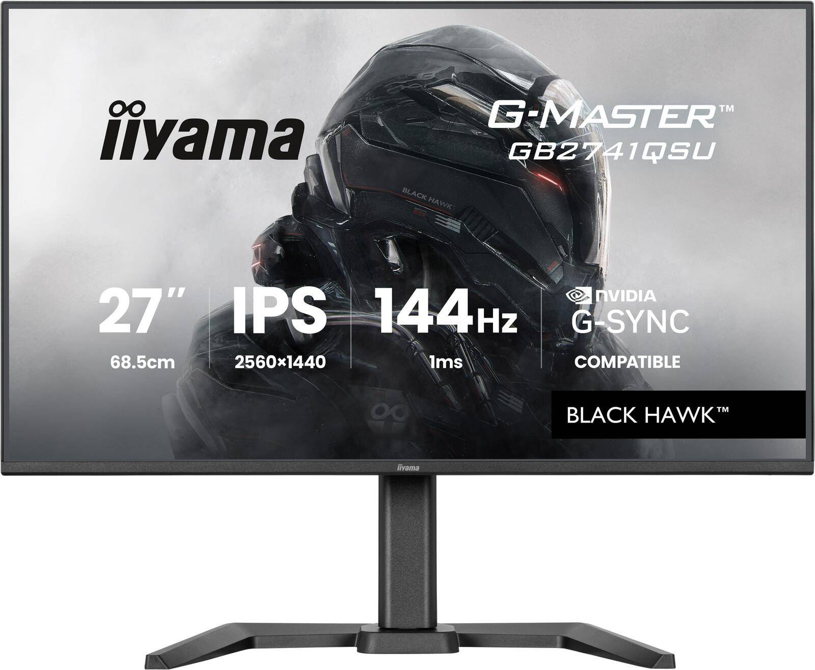 iiyama G-Master Black Hawk ™ GB2741QSU-B1 68,6 cm (27"") GB2741QSU-B1