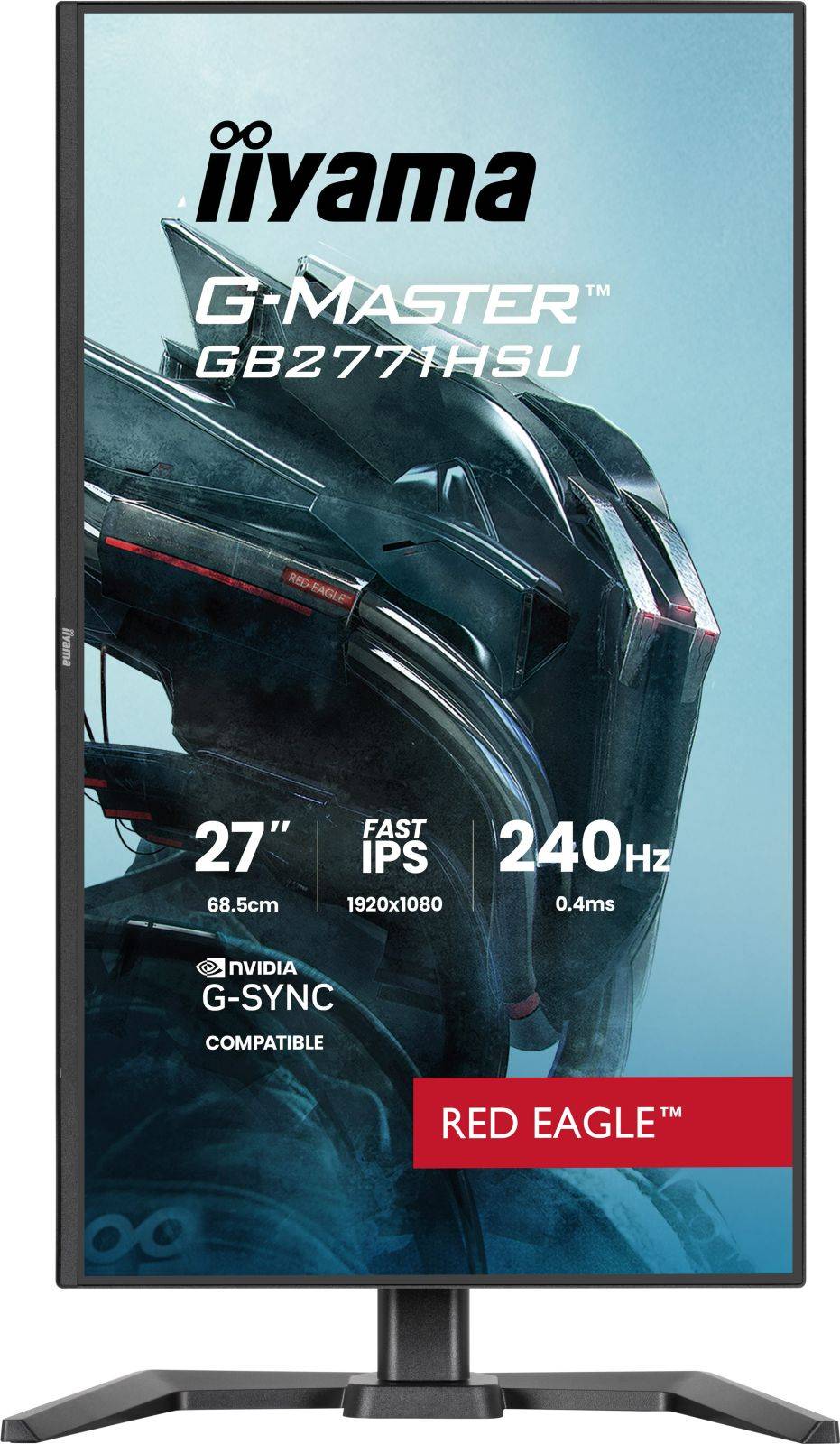 iiyama G-Master Red Eagle™ GB2771HSU-B1 68,6 cm (27"") GB2771HSU-B1-1