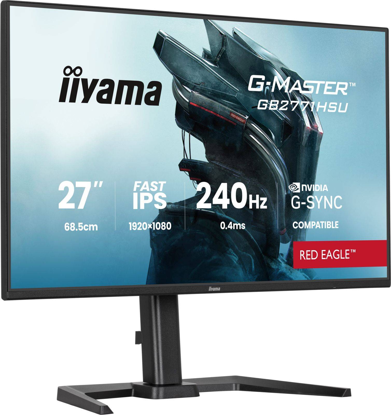 iiyama G-Master Red Eagle™ GB2771HSU-B1 68,6 cm (27"") GB2771HSU-B1-3