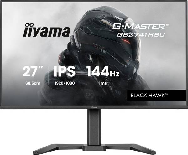 iiyama G-MASTER Black Hawk GB2741HSU-B1 LED-Monitor Gaming 68.5 cm (27 Zoll) 1920 x 1080 Full HD