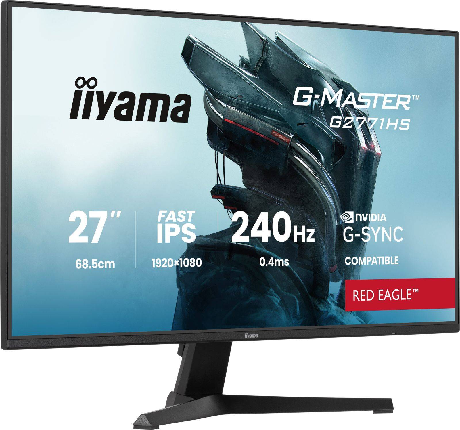 iiyama G-Master Red Eagle™ G2771HS-B1 68,6 cm (27"") G2771HS-B1-2