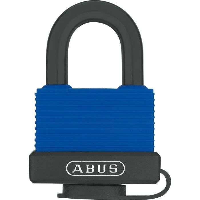 ABUS SECURITY-CENTER - ABUS 70IB/45HB63, Herkömmliches Vorhängeschloss, Schwarz, Blau, Messing, Messing, U-förmig, 4,9 c-0