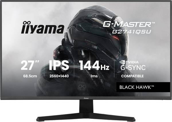 iiyama G-Master Black Hawk ™ G2741QSU-B1 68,6 cm (27"") G2741QSU-B1