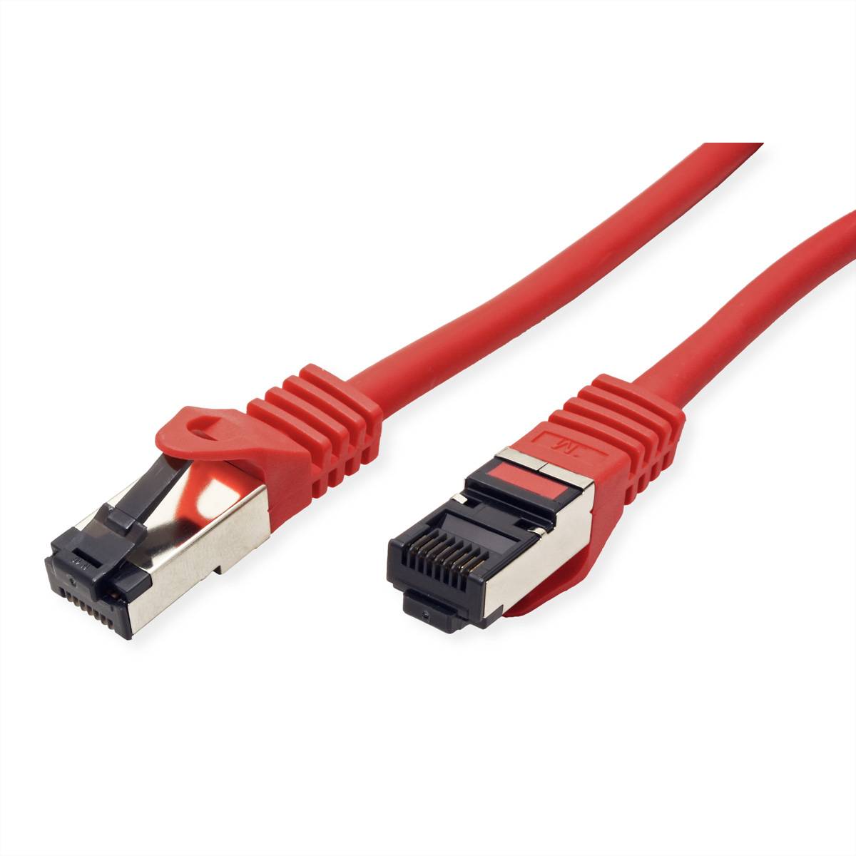 VALUE S/FTP-(PiMF-) Patchkabel Cat.8 (Class I), LSOH, PoE, Litzendraht, rot, 3 m-2