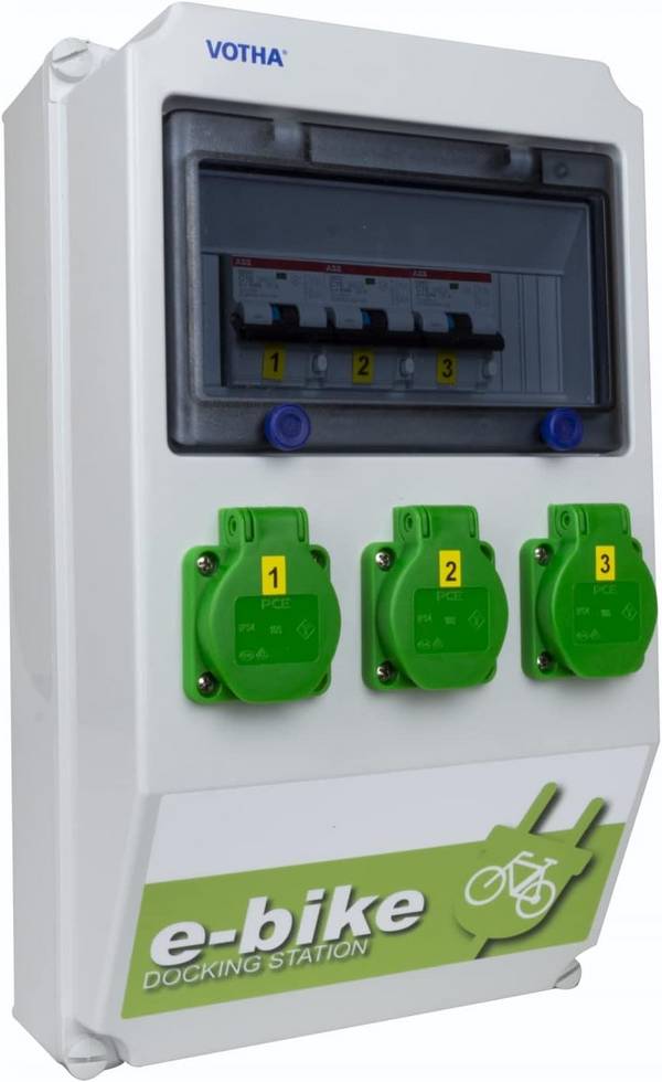 VOTHA E-Bike Dockingstation Wandverteiler Wolfsburg "E-BIKE"
