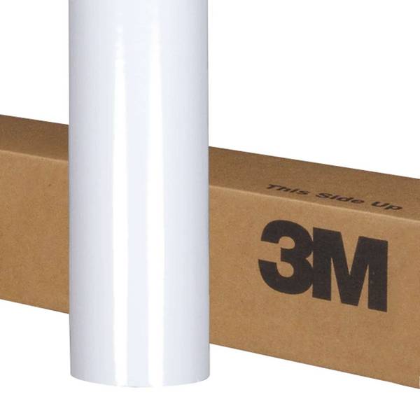 3M Scotchcal Druckfolie 3650-10, Weiß, 1220 mm x 45,72 m
