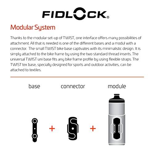 FIDLOCK - Twist Bottle 590+ Bike Base black-4