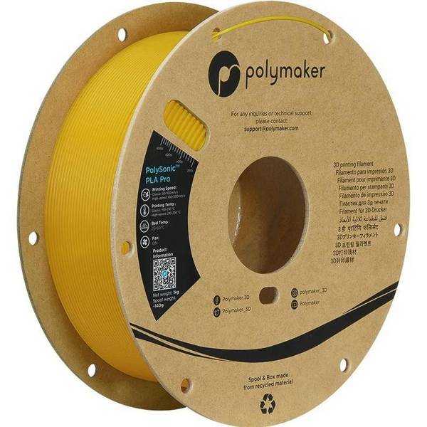 Polymaker PLA PRO HIGH SPEED TOUGH 1,75mm YEL 1kg