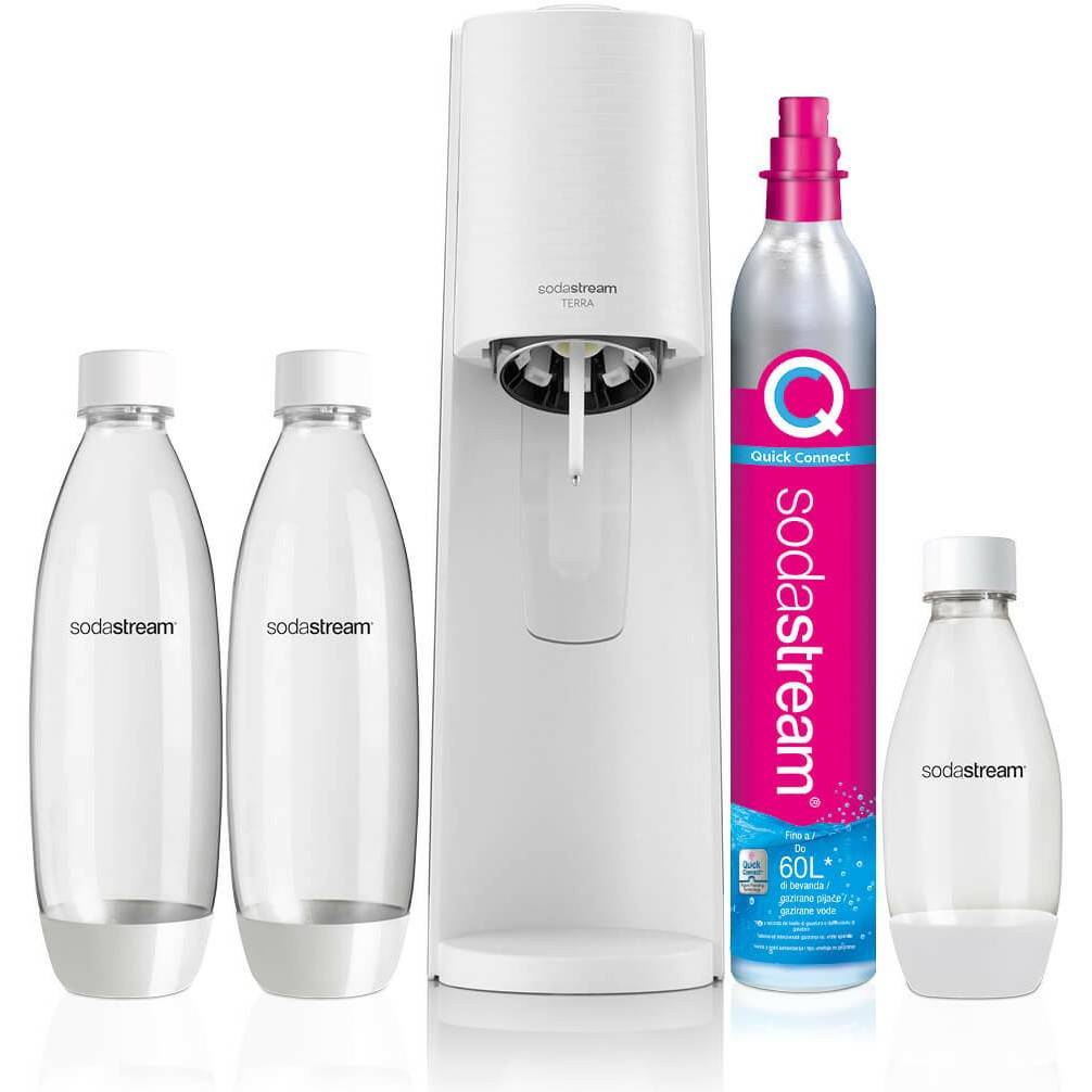 SodaStream Terra Bianco Value Pack Home & Living Haushaltskleingeräte Küchengeräte