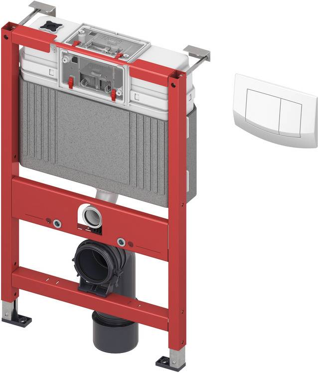 TECE base WC-Element Bauhöhe 820mm, mit Uni-Spülkasten-0