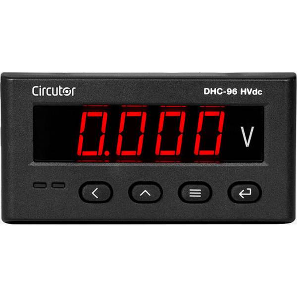 CIRCUTOR DHC-96 Hvdc digitales DC Voltmeter mit 2 Relaisausgängen 2 digitalen Eingängen 1 Analogausgang und RS485