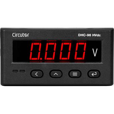 CIRCUTOR DHC-96 mVdc digitales 200 mV Voltmeter mit 2 Relaisausgängen 2 digitalen Eingängen 1 Analogausgang und RS485-0
