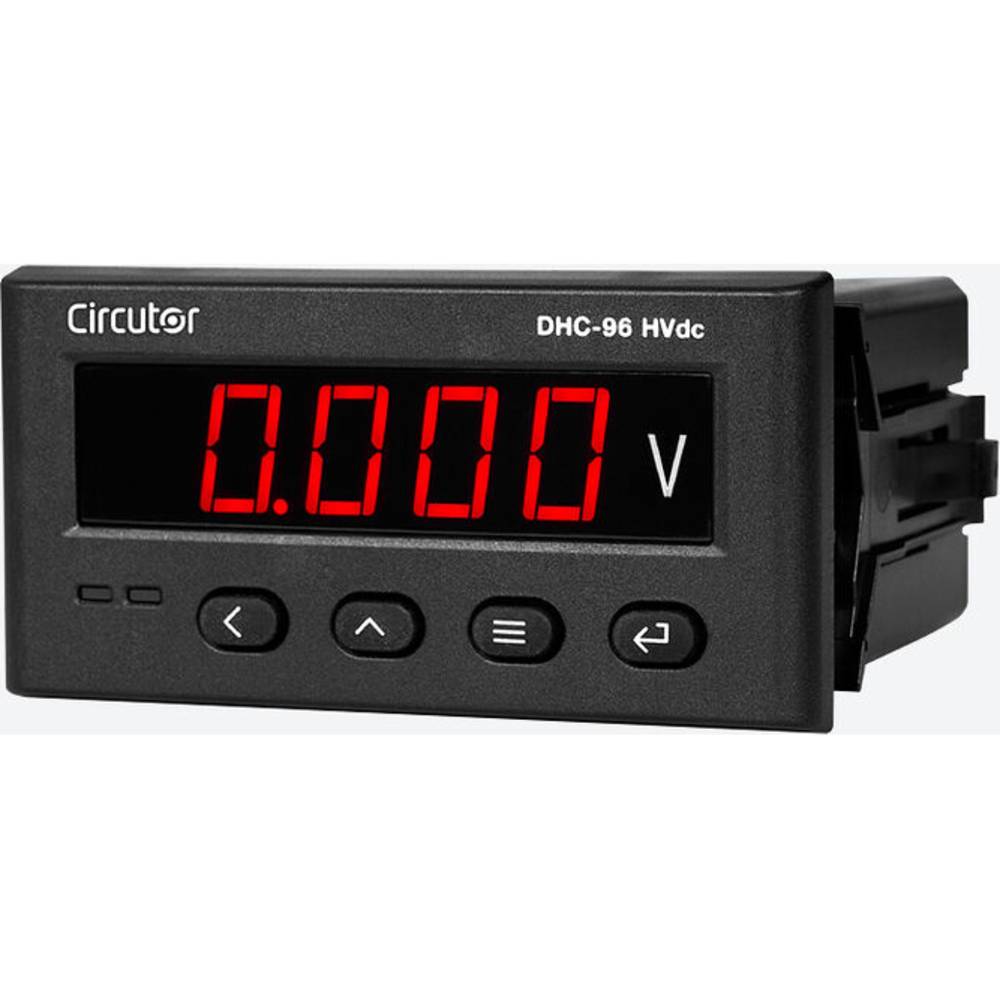 CIRCUTOR DHC-96 mVdc digitales 200 mV Voltmeter mit 2 Relaisausgängen 2 digitalen Eingängen 1 Analogausgang und RS485-2