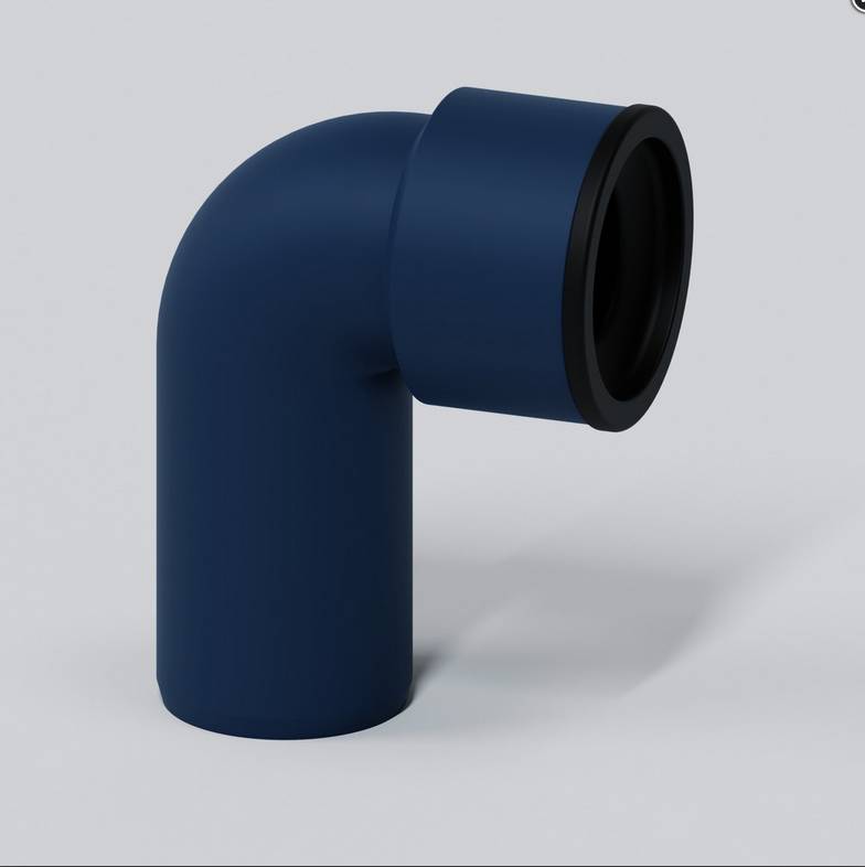 POLOPLAST POLO-KAL, Siphon-Anschlussknie, DN 40, 32, 1 1/4", 1 Stk.