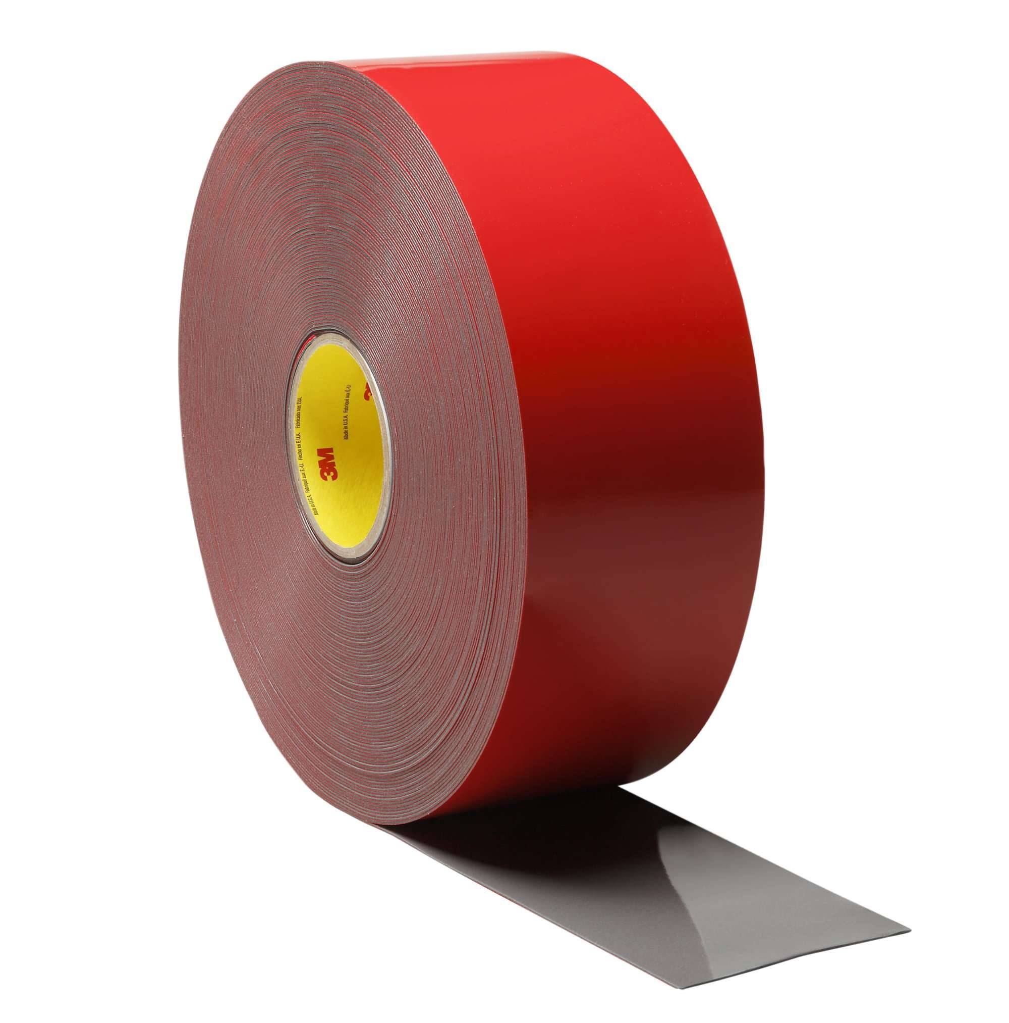 3M PX5015F Acryl Schaum doppelseitig, 50 m x 100 mm, grau-0