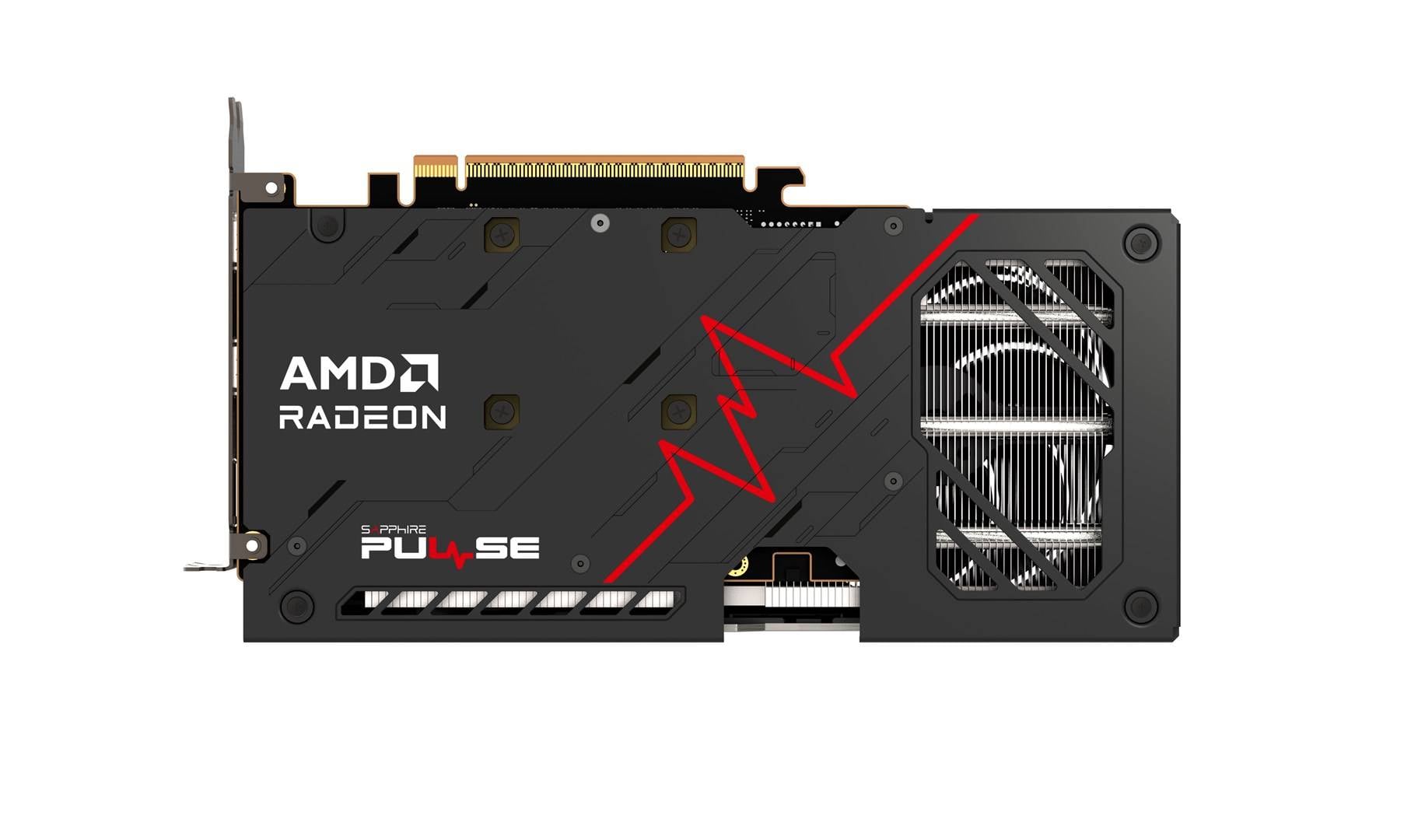 Sapphire Radeon RX9060XT Pulse Gaming OC 16 GBGDDR6 2xHDMI DP-9