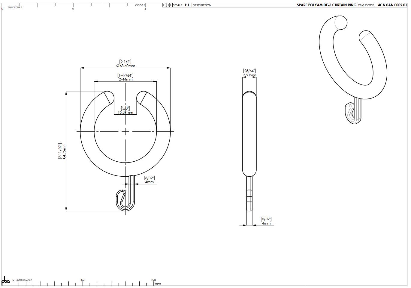 pba 01 anneau de rideau de douche en nylon-1