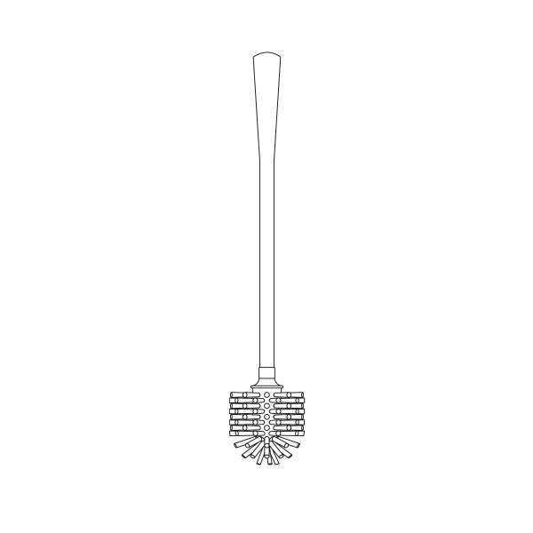 pba 01 WC-Bürste für Art 4CN.486.000D aus Nylon, 536mm-0