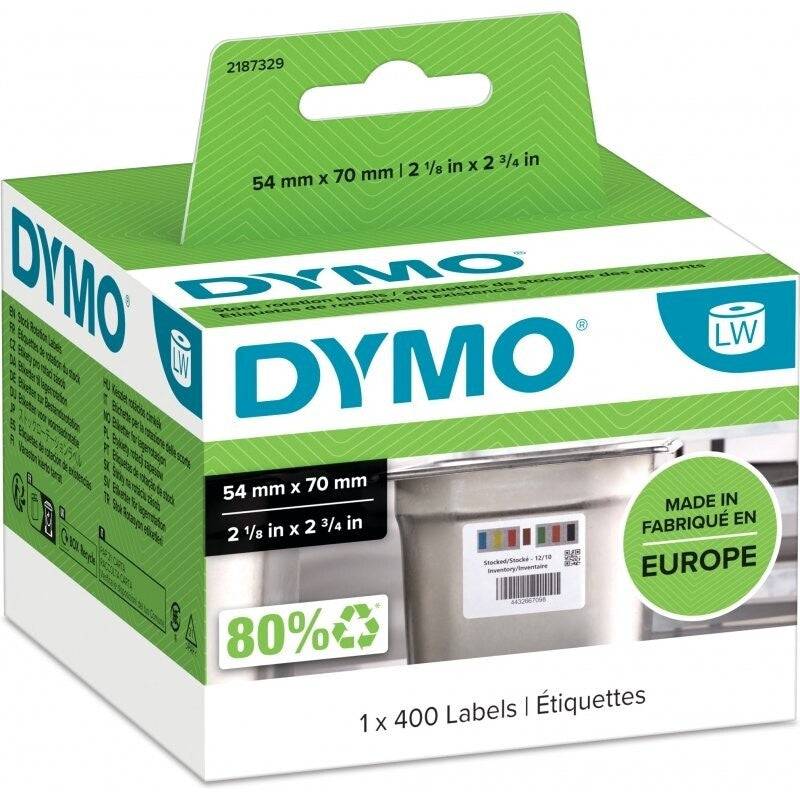 Dymo Papier - 54 x 70 mm 400 Etikett(en) (1 Rolle(n)-3