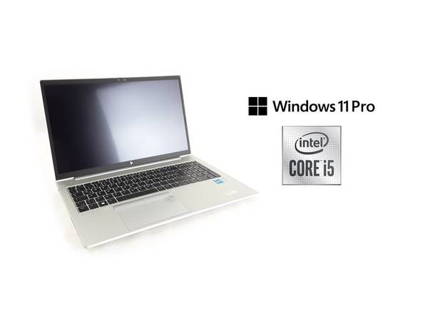 HP EliteBook 850 G8 15,6'' Touch i5-1145G7 16GB RAM 512GB NVMe IR-Cam Win 11 Pro - Refurbished A-