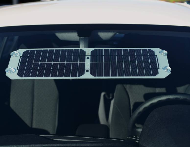 Deutronic ESM5 Solarmodul mit Ladecontroller / Erhaltungsladegerät-1