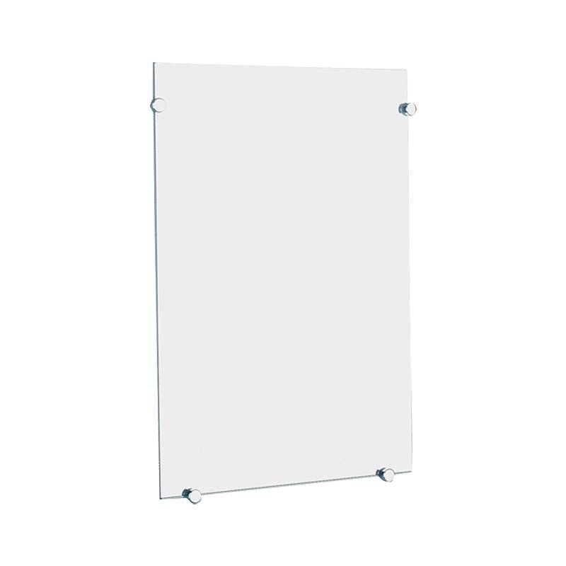 Delabie Spiegel rechteckig 420x600 mm, Glasstärke 6 mm, Wandspiegel-0