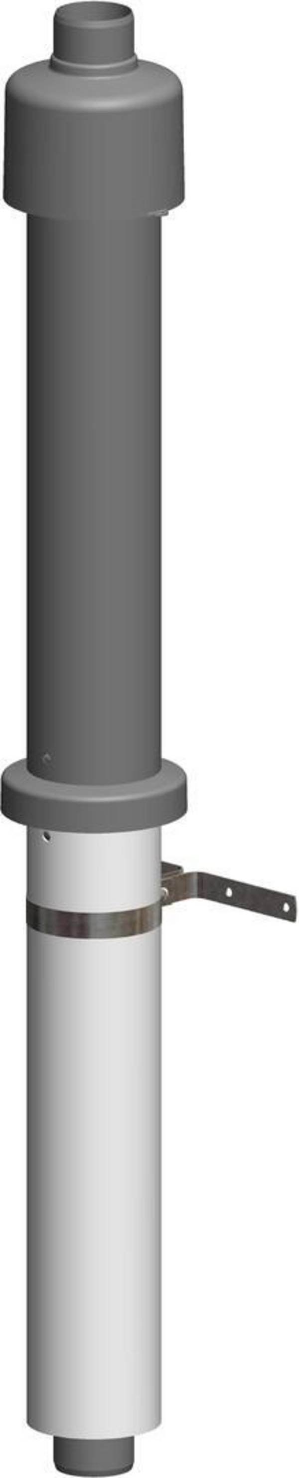 Atec Dachhochführung PolyTop schwarz 650mm DN60/100