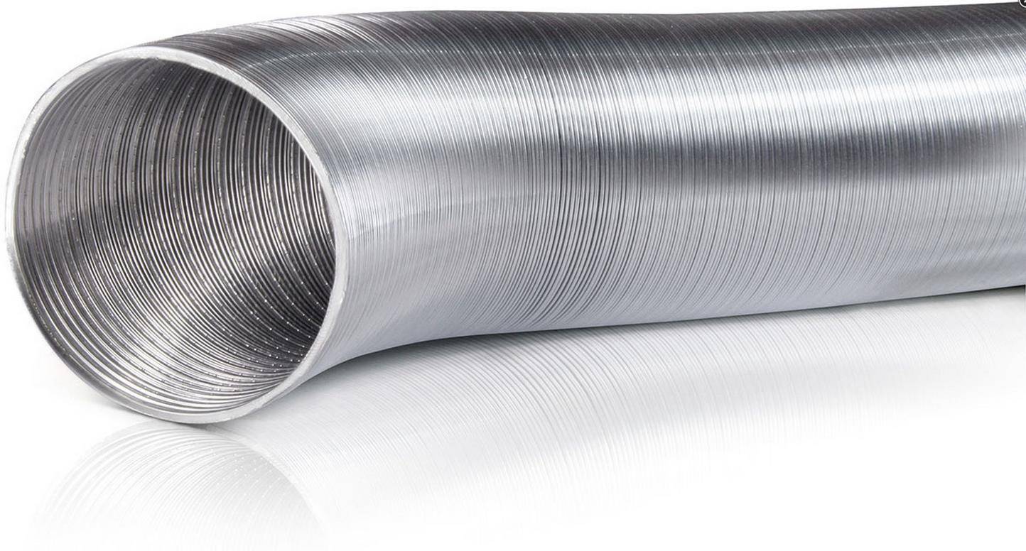 Rokaflex Alu-flex Rohr 5000mm gestaucht 1,2 Meter DN 200-0