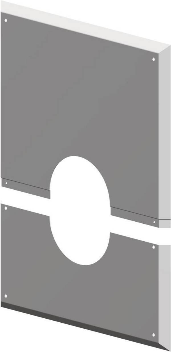 Atec Wandblende PolyTop geschlossen DN60/100