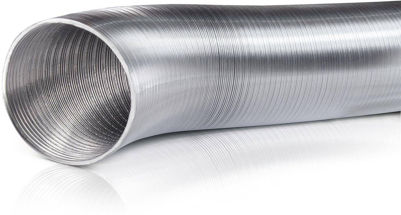 Rokaflex Alu-flex Rohr 5000mm gestaucht 1,2 Meter DN 100-0