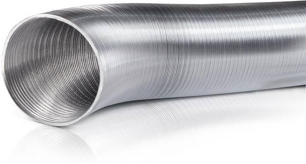 Rokaflex Alu-flex Rohr 5000mm gestaucht 1,2 Meter DN 100