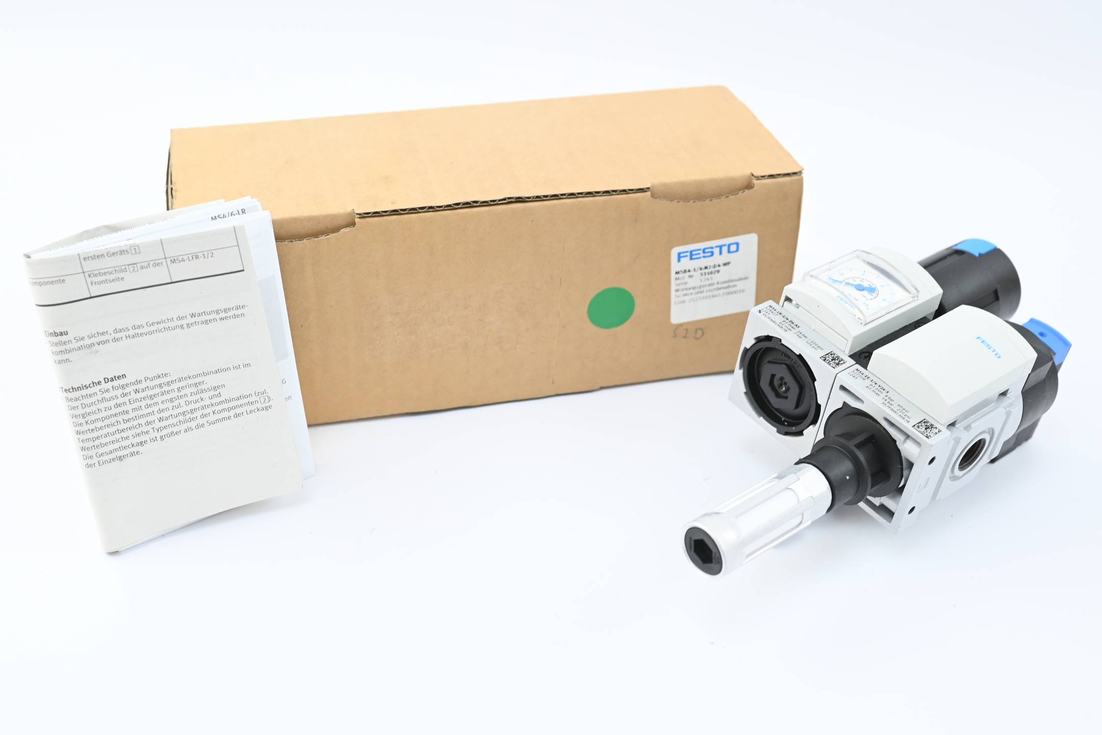 Festo Wartungsgeräte-Kombination MSB4-1/4:N2:D4-WP ( 531029 )