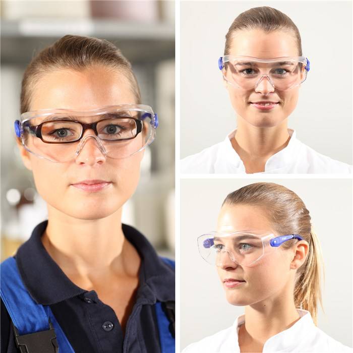 Dräger Schutzbrille Sicherheitsbrille für Brillenträger X-pect 8120 klar Antikratzbeschichtung-3