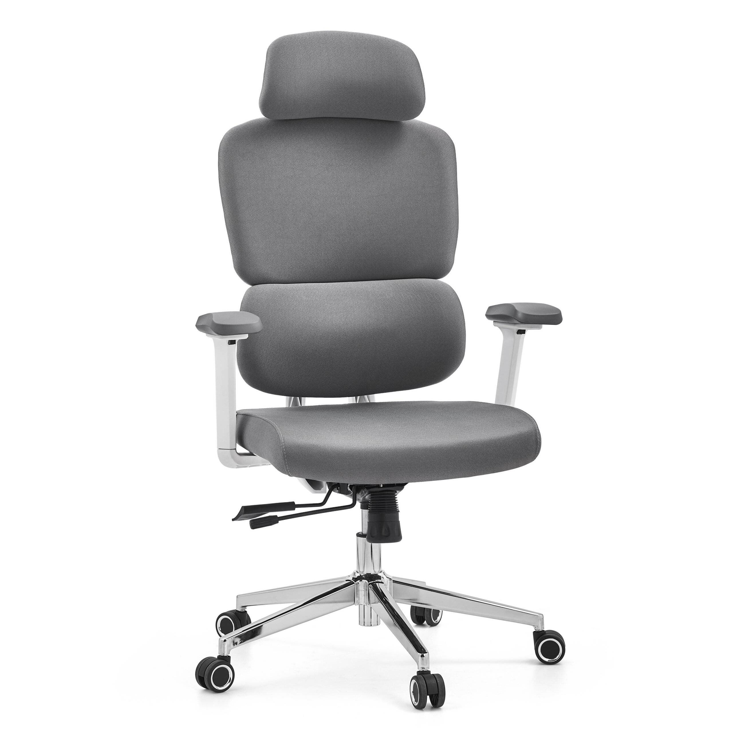 Bürostuhl Drehstuhl ERGOMY WF2 Stoff grau hjh OFFICE-0