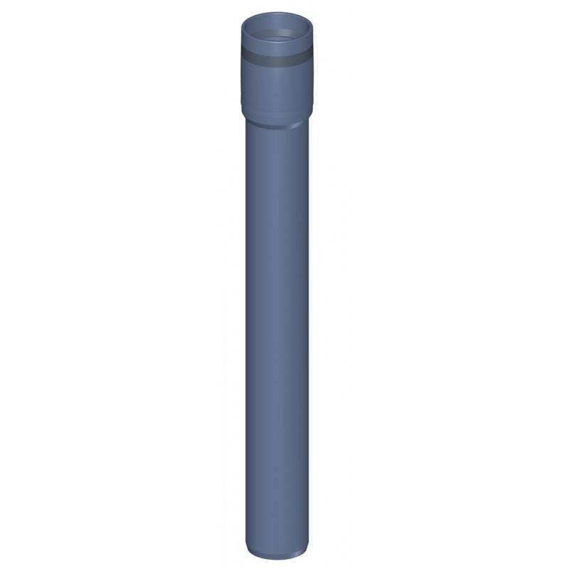 POLOPLAST POLO-KAL XS, Steckmuffenrohr, DN 32, Stange mit 250mm, 1 Stk.-0