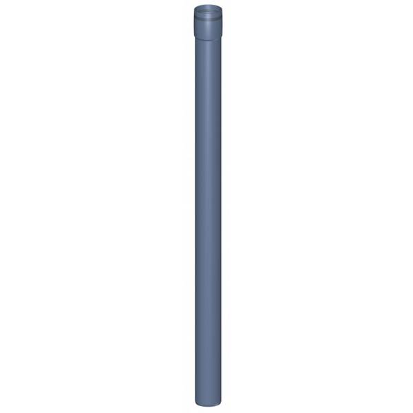 POLOPLAST Rohr, POLO-KAL XS, DN50, 50x750mm, PP-MD, blau, Stange mit 750mm, 1 Stk.