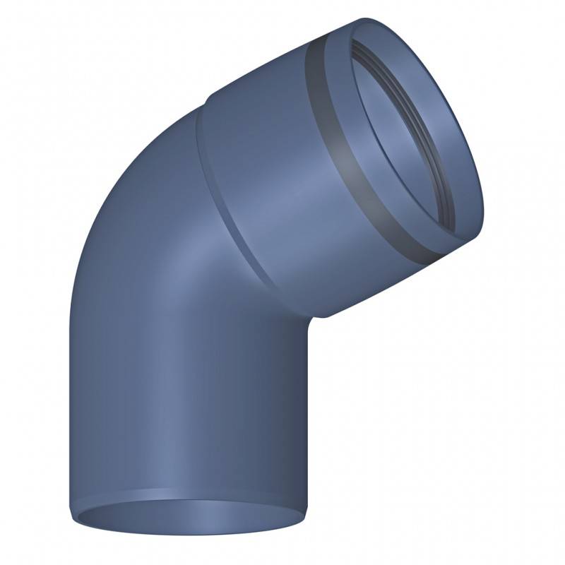 POLOPLAST POLO-KAL XS, Bogen, DN 75, 67, 1 Stk.-0