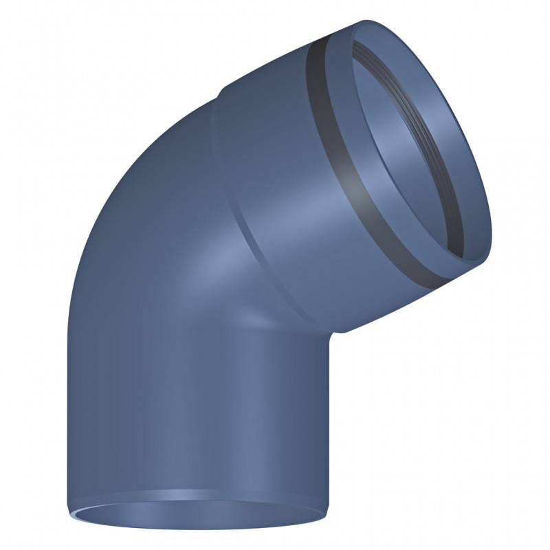 POLOPLAST POLO-KAL XS, Bogen, DN 110, 67, 1 Stk.-0