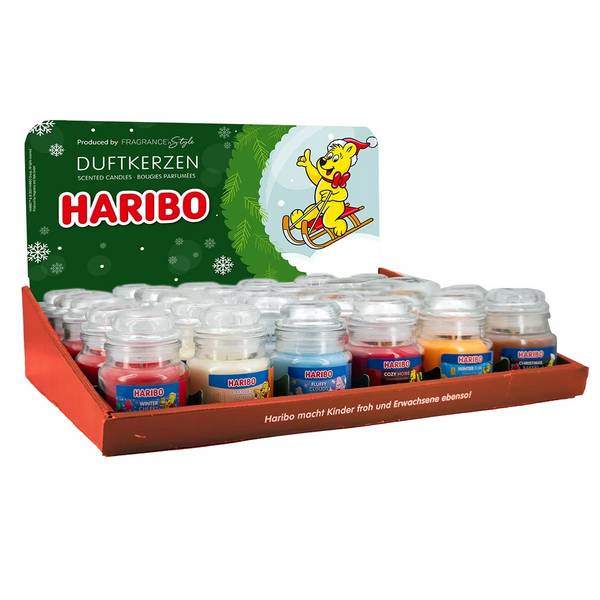 Haribo Thekendisplay Winter 30 x 85g Multimedia-Technik Kerzen